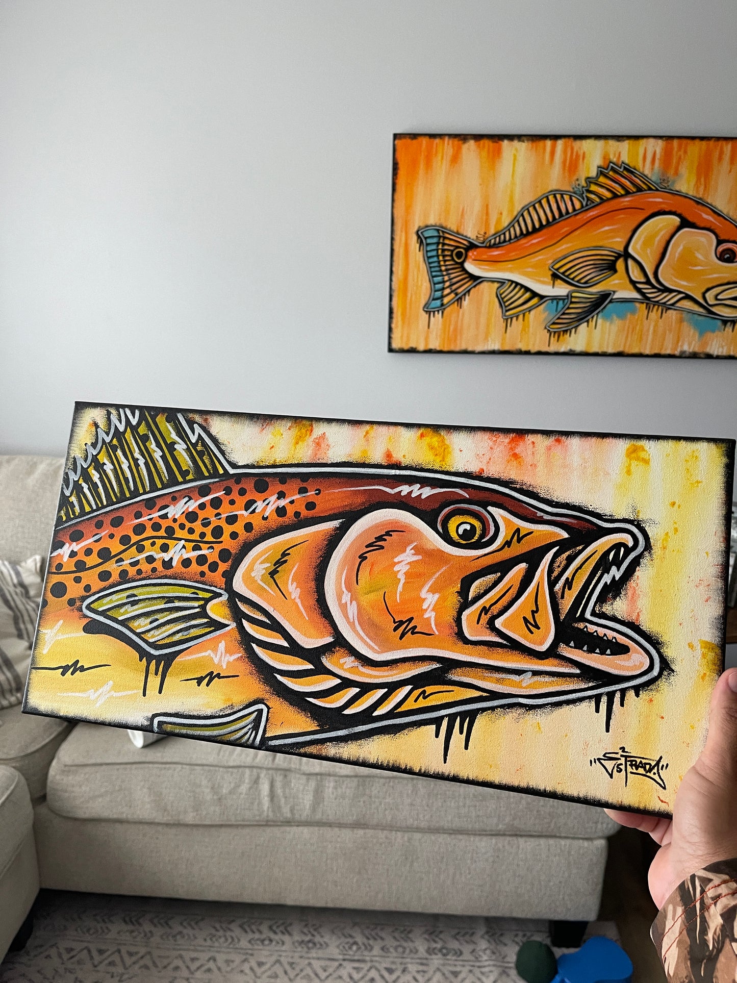 Speckled Troot - Original