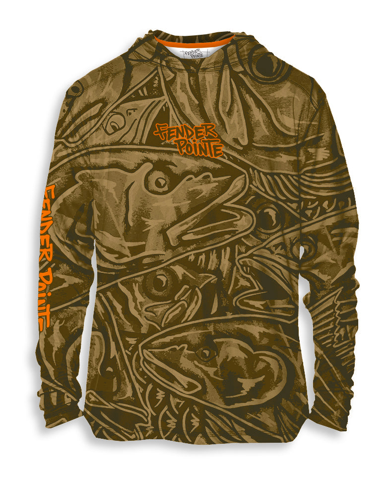 Back Country Camo Performance Sun Hoodie