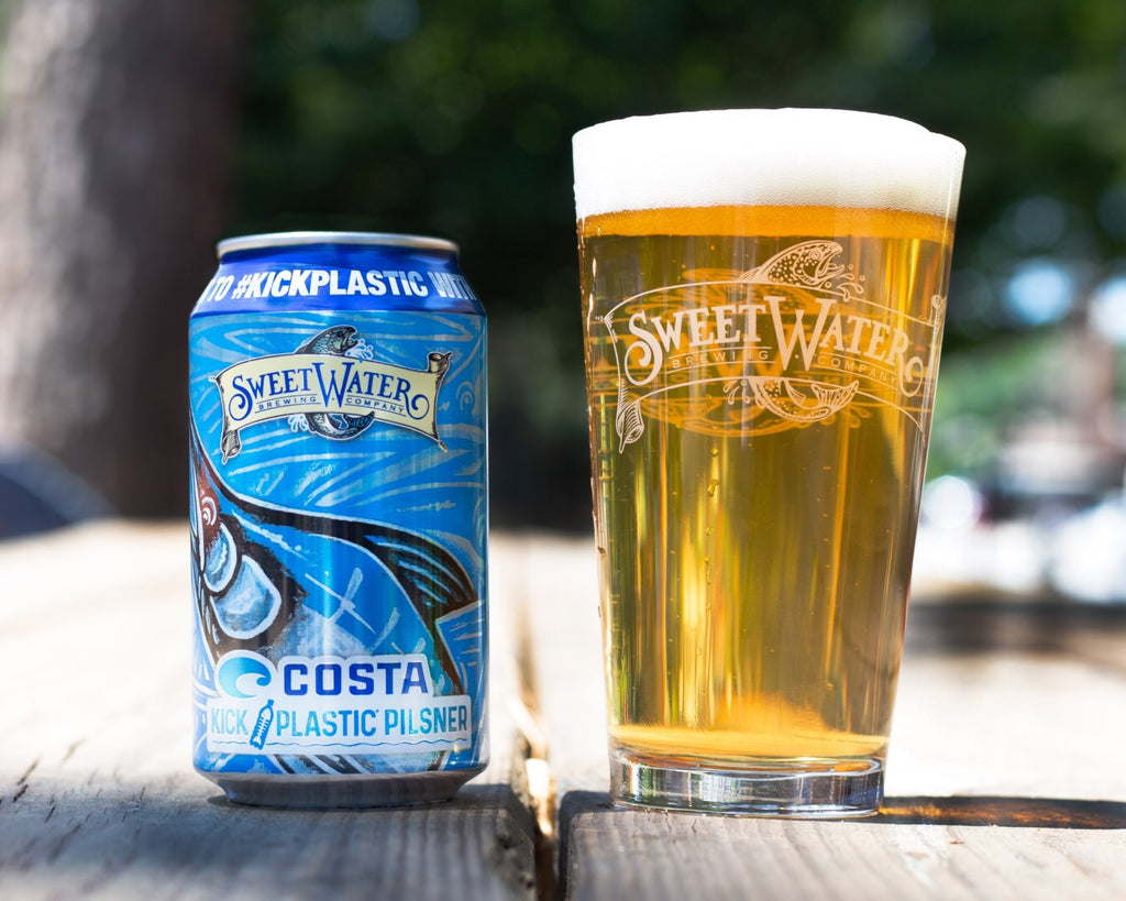 Kick Plastic Pilsner - Partnership w/ Sweetwater Brewing and Costa Sunglasses