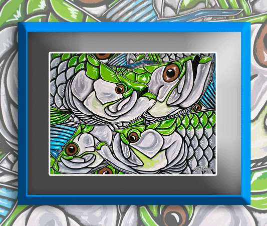 Megalops Atlanticus - Giclee Print